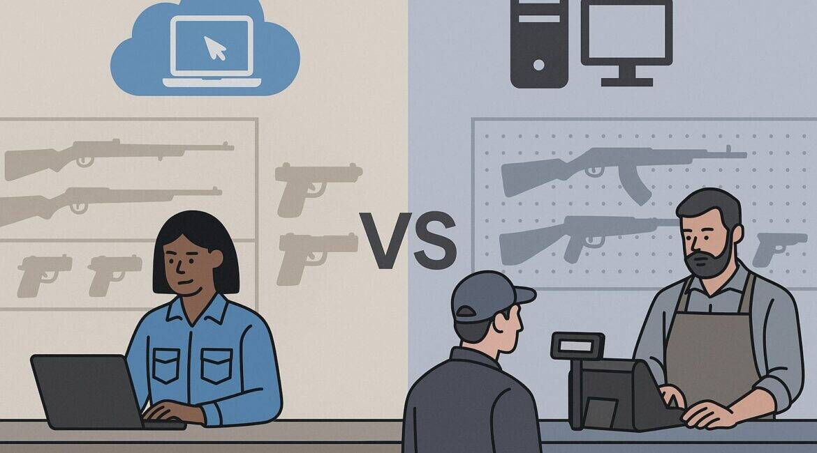 Cloud POS vs. Local POS for Firearms Dealers