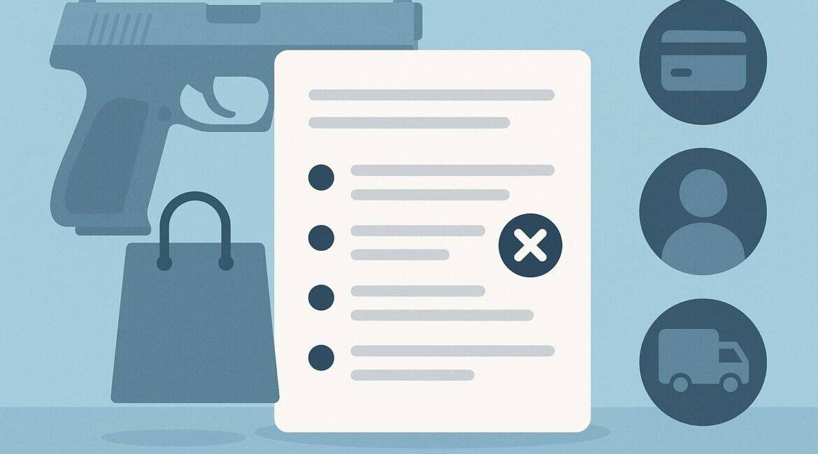 Common Chargeback Reasons in the Firearm Industry