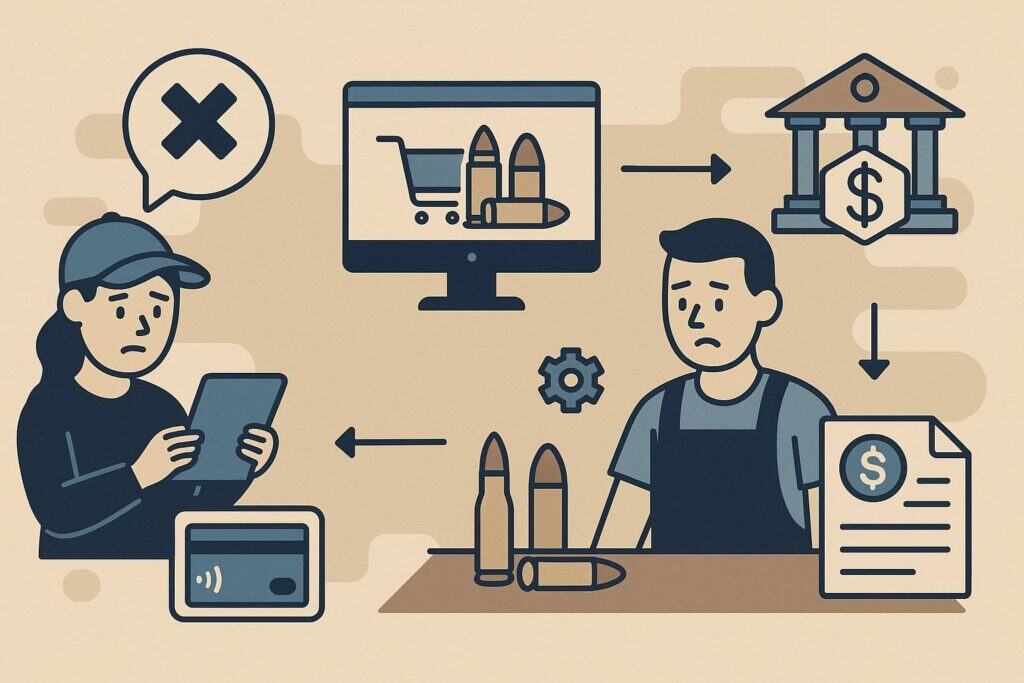 How Chargebacks Work in Card-Not-Present Ammo Transactions