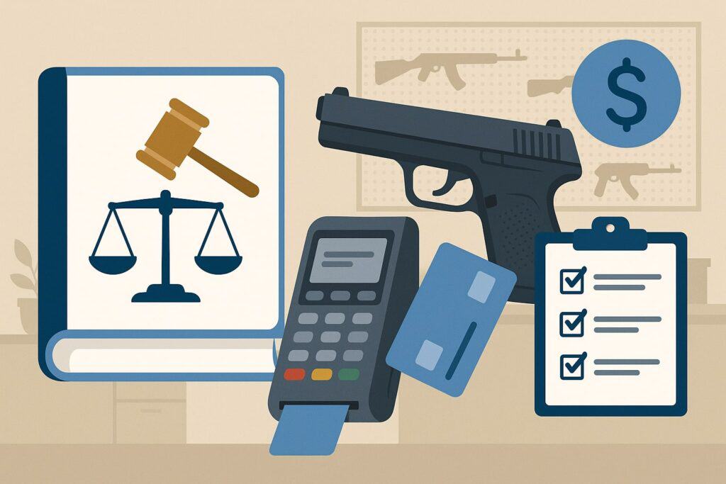 Legal Framework: Firearms Law Meets Payment Rules in Your Gun Shop