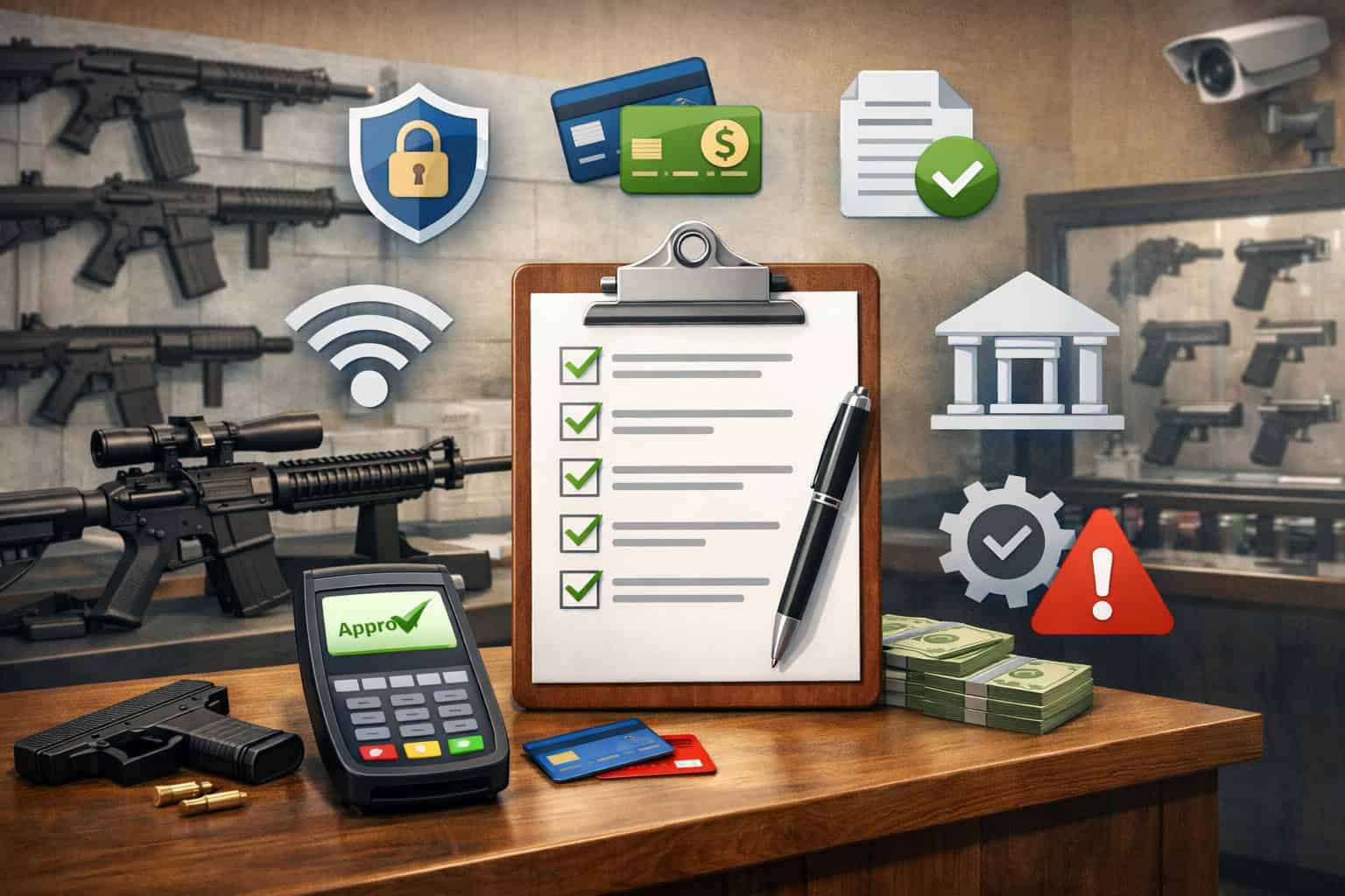 Payment Processing Setup Checklist for Gun Stores