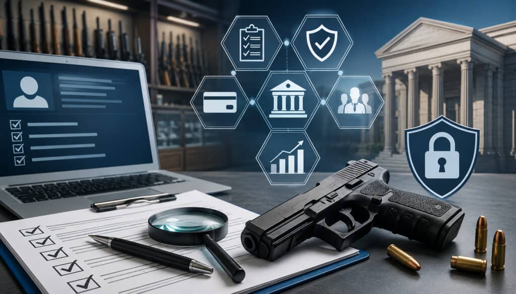 Firearms merchant account underwriting illustration