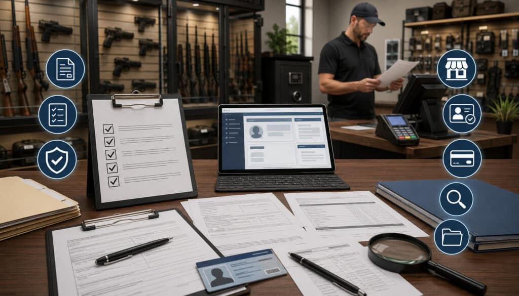 Documentation requirements for firearm businesses