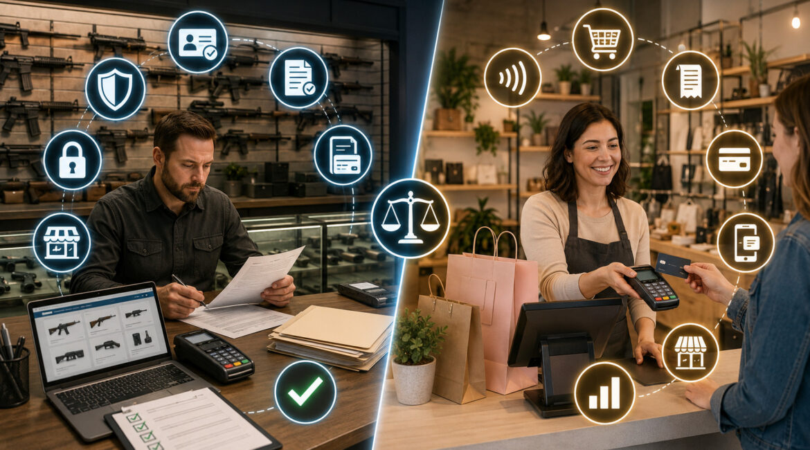Firearms vs standard merchant accounts