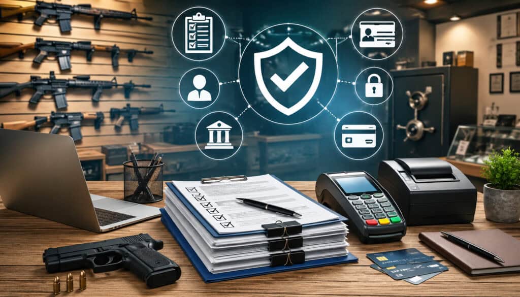 FFL dealer merchant account requirements illustration